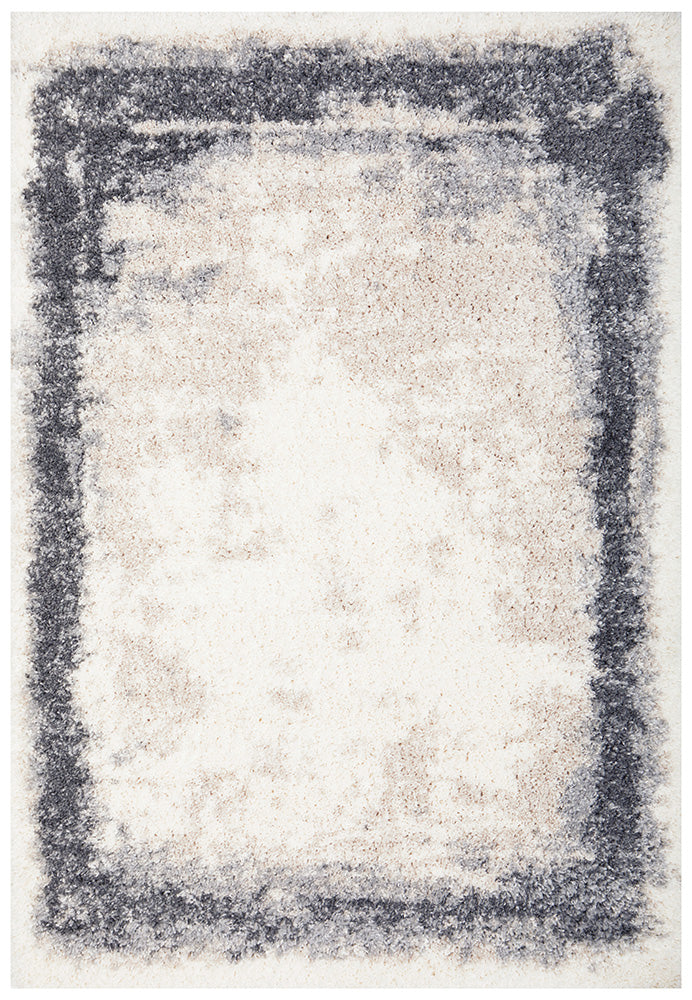 Moonlight Cloud Modern Shag Pile Rug