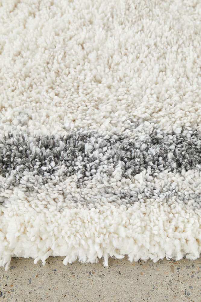 Moonlight Cloud Modern Shag Pile Rug