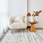 Moonlight Gleam Sky Modern Scandinavian Shag Pile Rug