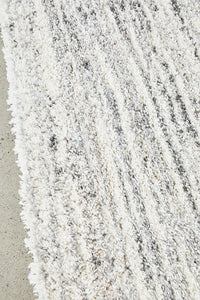 Thumbnail for Moonlight Gleam Sky Modern Scandinavian Shag Pile Rug