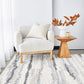 Moonlight Neptune Slate Modern Shag Pile Rug