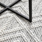 Clara Ivory & Black Tribal Patterned Flatwoven Wool Rug