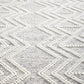 Clara Ivory & Black Tribal Patterned Flatwoven Wool Rug