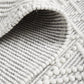 Katie Modern Ivory & Grey Tribal Pattern Flatwoven Wool Rug