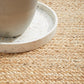 Aanya Natural & White Two-Tone Hand Braided Oval Jute Rug
