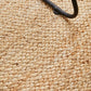 Aanya Natural & White Two-Tone Hand Braided Jute Rug