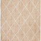 Aanya Natural Diamond Pattern Jute Rug