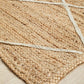 Aanya Natural Diamond Pattern Jute Rug