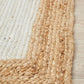 Aanya Natural & White Hand Braided Rug