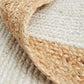 Aanya Natural & White Hand Braided Rug