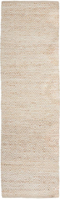 Thumbnail for Aanya Textured Pattern Two-Tone Natural Jute Hallway Runner Rug