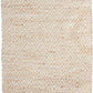 Aanya Textured Pattern Two-Tone Natural Jute Rug