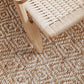 Aanya Textured Pattern Two-Tone Natural Jute Rug