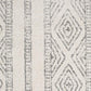 Tayen White & Grey Tribal Rug