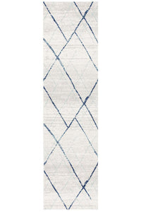 Thumbnail for Felix Grey & Blue Contemporary Rug