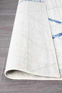 Thumbnail for Felix Grey & Blue Contemporary Rug