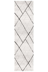 Thumbnail for Felix Grey & Black Contemporary Rug