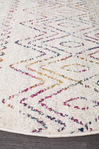 Thumbnail for Sakari Multi-Colour Bohemian Round Rug