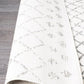 Aiyana White & Grey Tribal Rug
