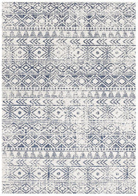 Thumbnail for Jezebel Coastal White & Blue Rustic Rug