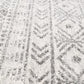 Adair Bohemian White & Grey Rustic Round Rug