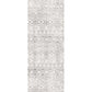 Adair Bohemian White & Grey Rustic Rug
