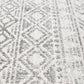 Adair Bohemian White & Grey Rustic Rug