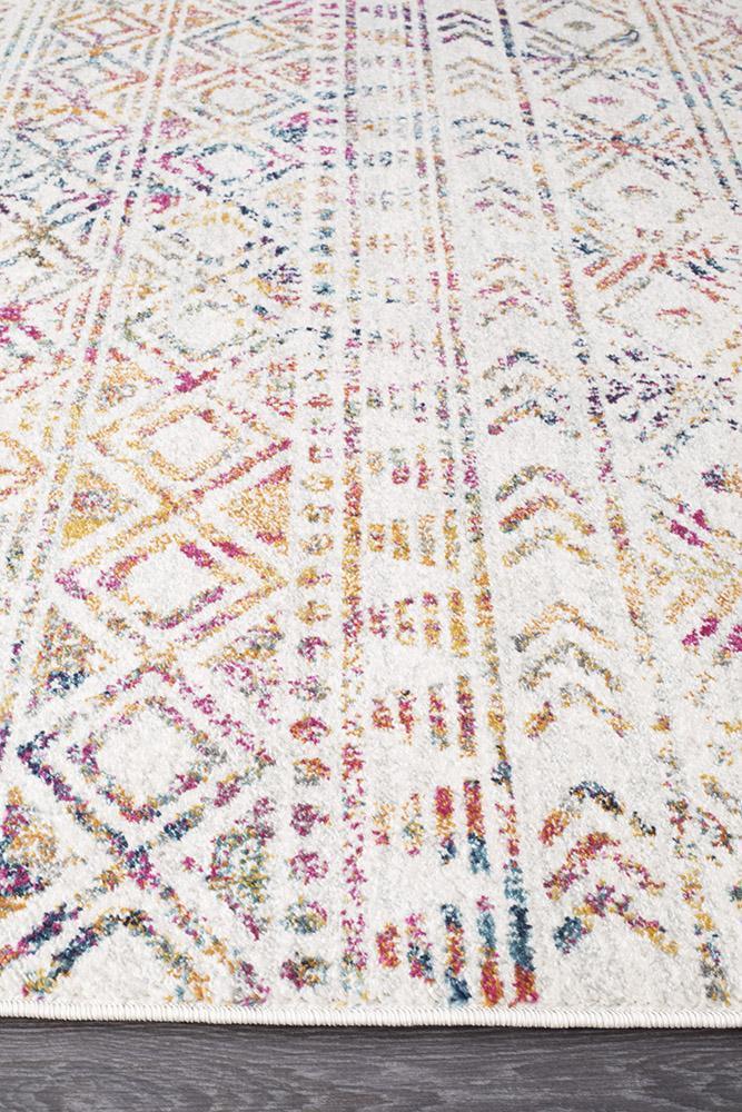 Malia Multi-Colour Rustic Rug