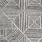 Arlo Grey Geometric Pattern Rug