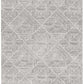 Arlo Grey Geometric Pattern Rug