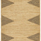 Aria Tribal Yellow & White Jute Rug