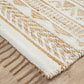 Zendaya Natural & White Jute Rug