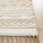 Zendaya Natural & White Jute Rug