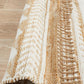 Zendaya Natural & White Jute Rug