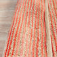 Isha Coral Flatwoven Natural Jute Rug