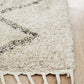 Aliyah Modern Natural & Grey Fringed Rug