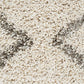 Aliyah Modern Natural & Grey Fringed Rug