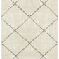 Anisah Modern Natural & Grey Boho Fringed Rug