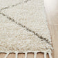Anisah Modern Natural & Grey Boho Fringed Rug