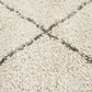 Anisah Modern Natural & Grey Boho Fringed Rug