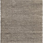 Vera Scandi Black Flatweave Felted Wool Rug