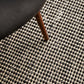 Vera Scandi Black Flatweave Felted Wool Rug