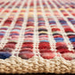 Vera Scandi Multi-Colour Flatweave Felted Wool Rug