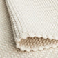 Vera Scandi White Flatweave Felted Wool Rug