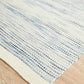 Erika Scandi Blue Flatweave Wool Rug