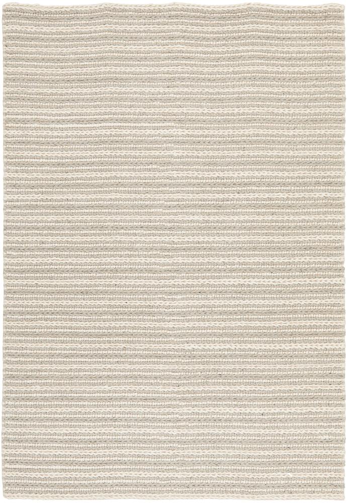 Vera Scandi Grey & White Hand Braided Flatweave Wool Rug