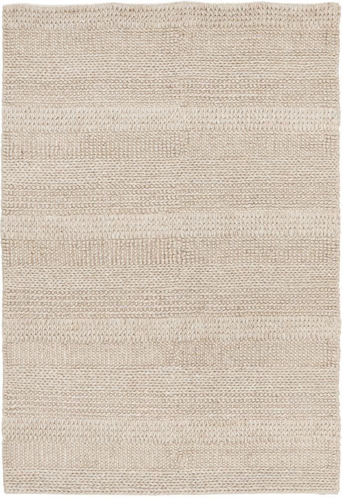 Ulla Scandi Natural Flatweave Felted Wool Rug