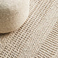 Ulla Scandi Natural Flatweave Felted Wool Rug
