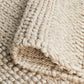 Ulla Scandi Natural Flatweave Felted Wool Rug