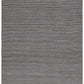 Oscar Monochrome Black & White Striped Felted Wool Rug